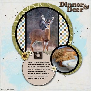 Dinner + Deer