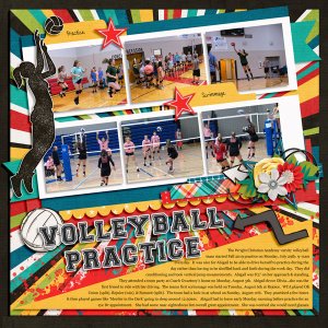 WCA Varsity Volleyball Practice 8.2019