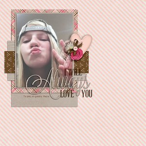 Te amo mi gansita. Mucho.