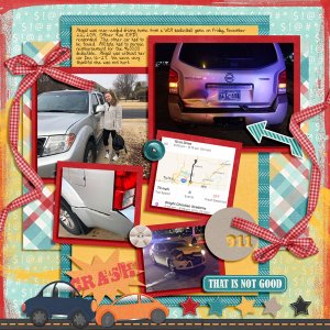 Pathfinder rear-ended 11.22.2019