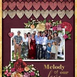 Feb 2020 Word Art Challenge - Family