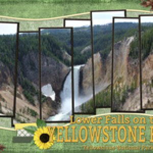 Lower Falls of the Yellowstone River