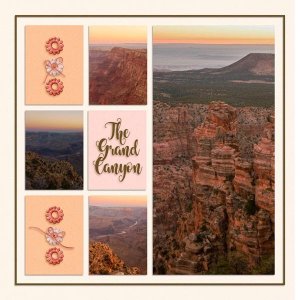Sunrise at the Grand Canyon