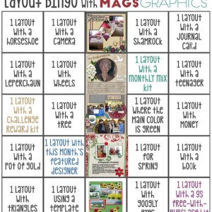 bingo card march