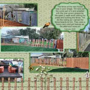 Fence work