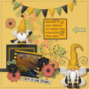 Bee-lieve by Boomersgirl Designs