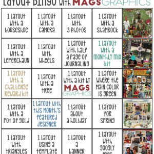 March Bingo Challenge