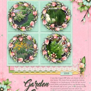 Mar 2020 Colour Challenge - Garden Gems