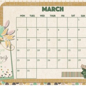 March Desktop