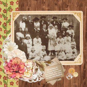 My grandparents' wedding 1922