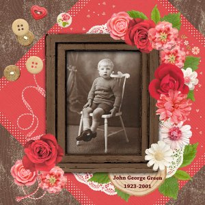 My father John George Green