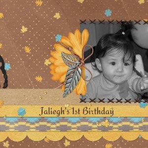 Jaliegh's 1st Birthday