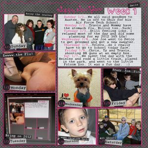 Week 1, 2012!