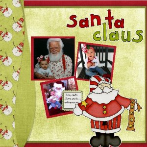 Kathy Winters, gingerscraps.net, Christmas