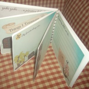 Pirate Birthday Book