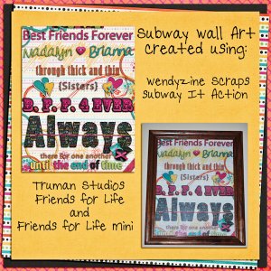 BFF Wall Art