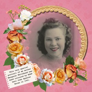 My mother Margaret Whitehead c.1941