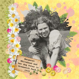My mother Margaret Whitehead in 1939