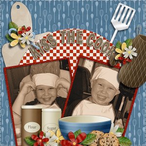 Kiss the cook