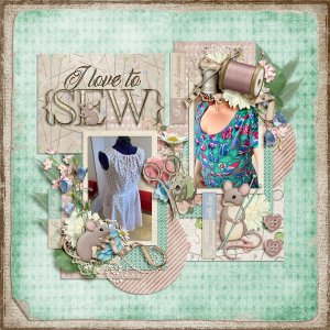 I love to sew