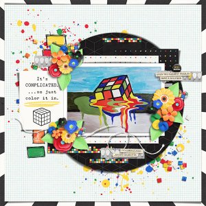 Rubik painting