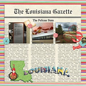 Arrival to Lousiana