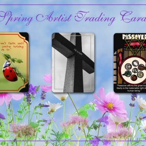 Spring Artist Trading Cards
