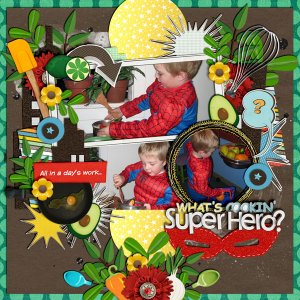 Whats cookin super hero