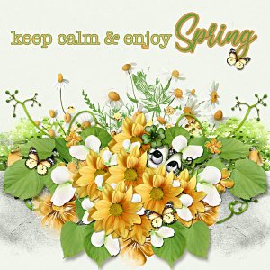Keep Calm And Enjoy Spring