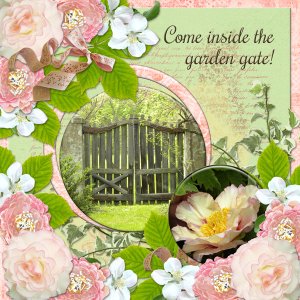 Come inside the garden gate!