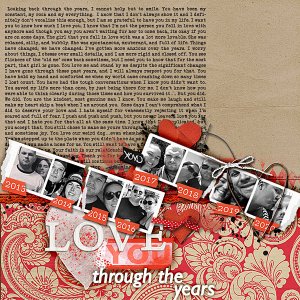 Love You Through The Years