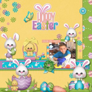 Hoppy Easter by Boomersgirl Design