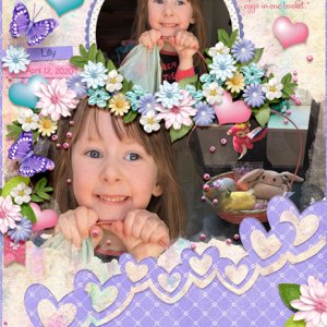 Week 4 Survivor Challenge - Lillys Easter Basket