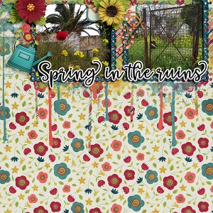 Spring in the ruins