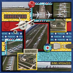 COVID-19 AA planes stacked on TIA landing strips 3.23.20