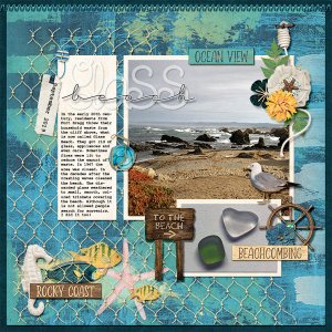 Glass beach
