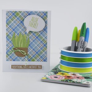 Aloe There Card