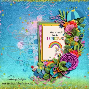 look for the rainbow