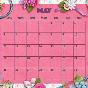 May Calendar