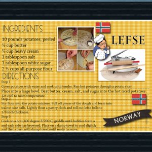 LEFSE RECIPE