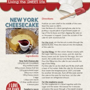 Recipe New York Cheesecake