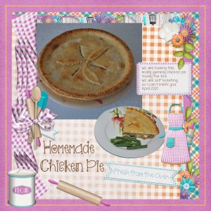 Homemade Chicken Pie