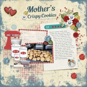 Sugar + Spice week 5 - Mothers Crispy Cookies