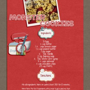 Monster Cookies