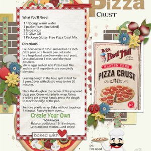 Homemade: Gluten Free Pizza Crust, now that