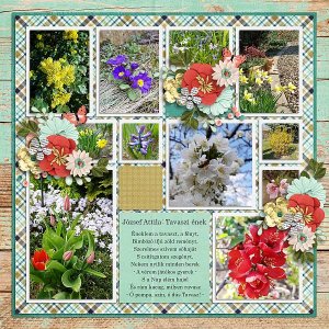 Spring garden