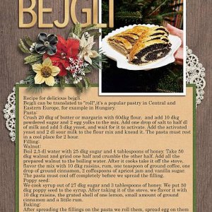 Hungarian bejgli