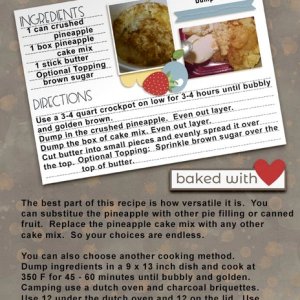 Dump Cake Recipe