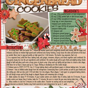 Gingerbread cookies