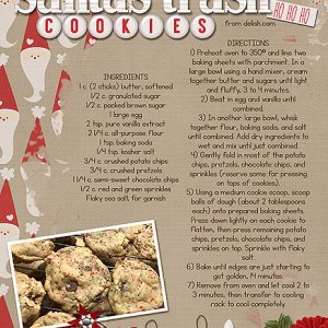 santa's trash cookies